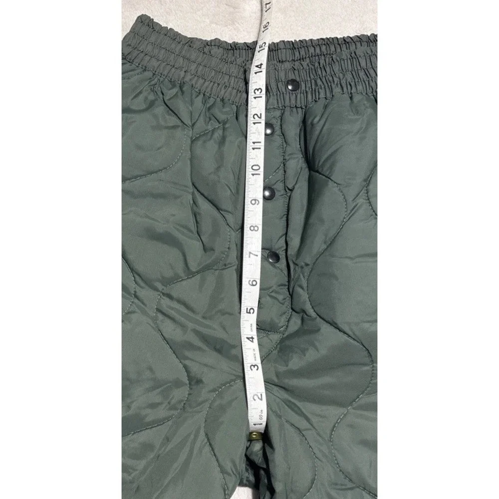 USAF CWU-9/P Flyers Liner Trousers Men's Medium Green Quilted Military Pants VTG